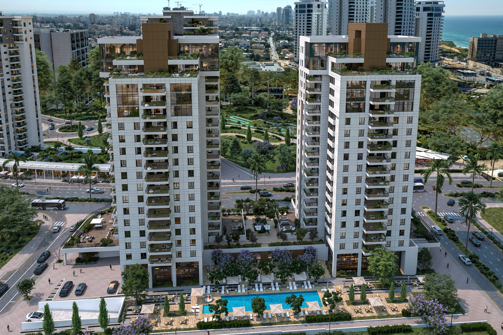 Ein Hatechelet, Netanya